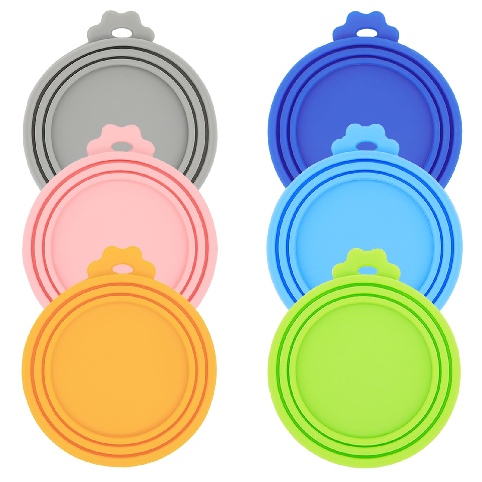 DORUI six-colors can covers pack seals freshness on assorted cans.
