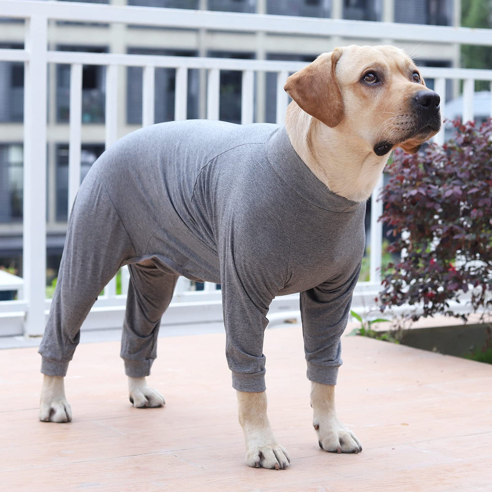 Dotoner dog recovery suit size-chart, helps ensure proper fit