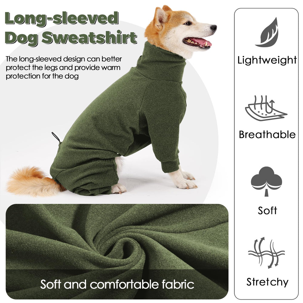Dotoner size range 7xs-3xl ensures a snug fit for large dogs.
