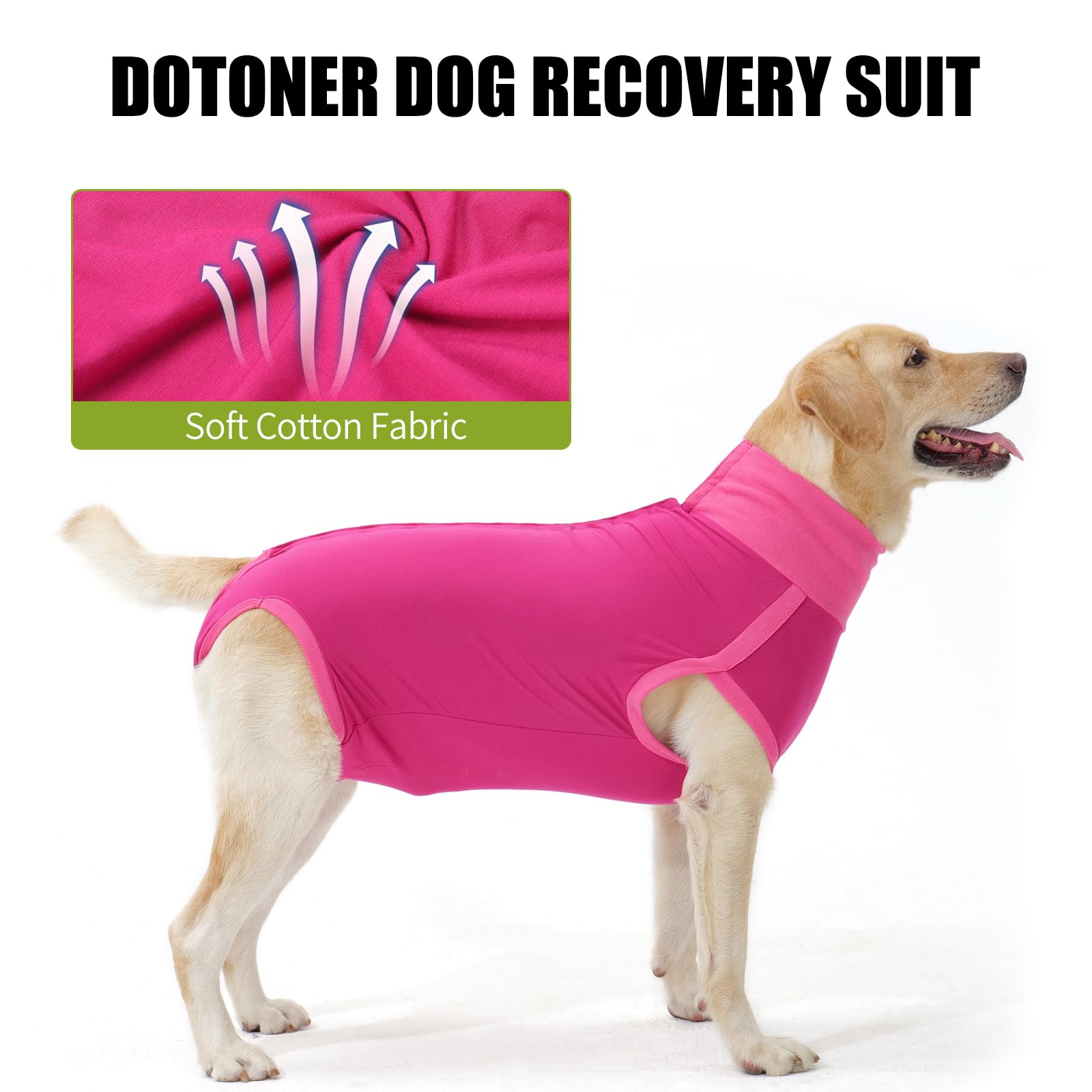 Dotoner suit size chart image helps choose the perfect fit