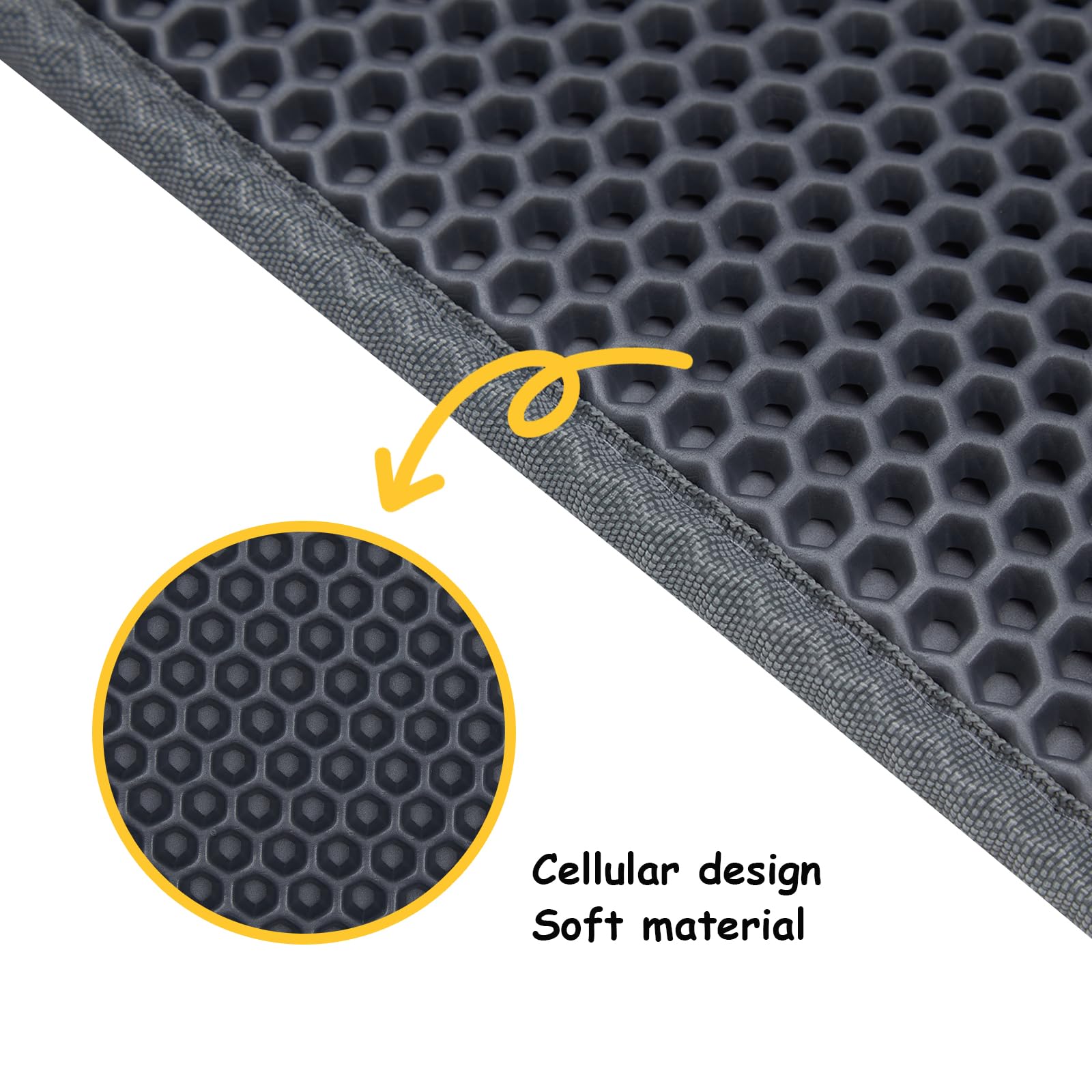 DOTPURFECT mat is washable for easy deep cleaning
