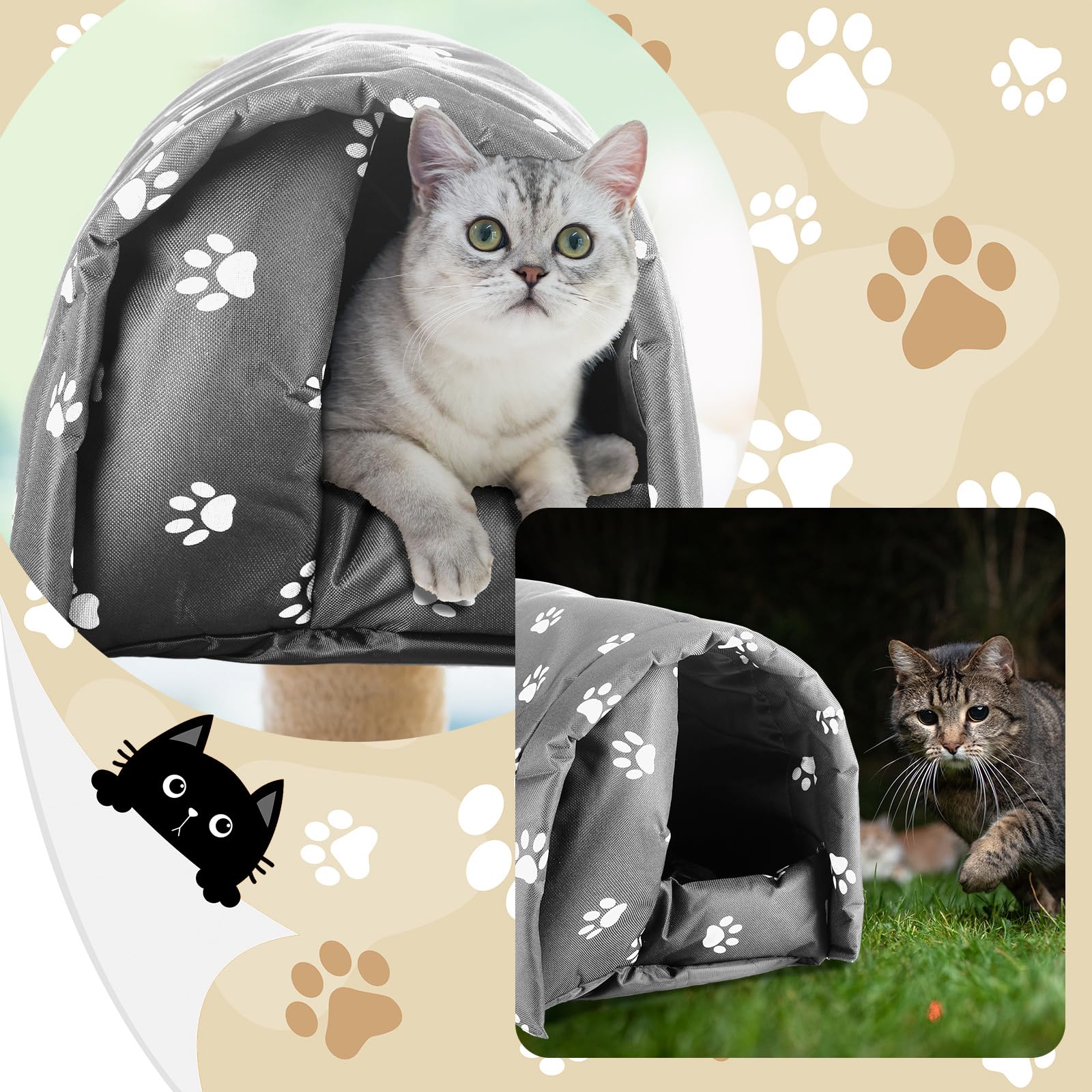 DoubleFill waterproof oxford cloth shelter demonstrates durable weather resistance.