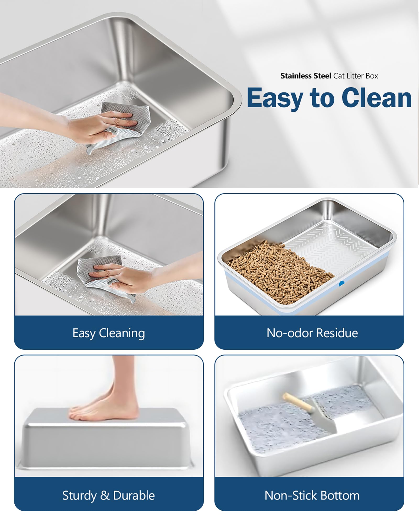 DOWANQO enclosure and transfer bag help contain mess and disposal.