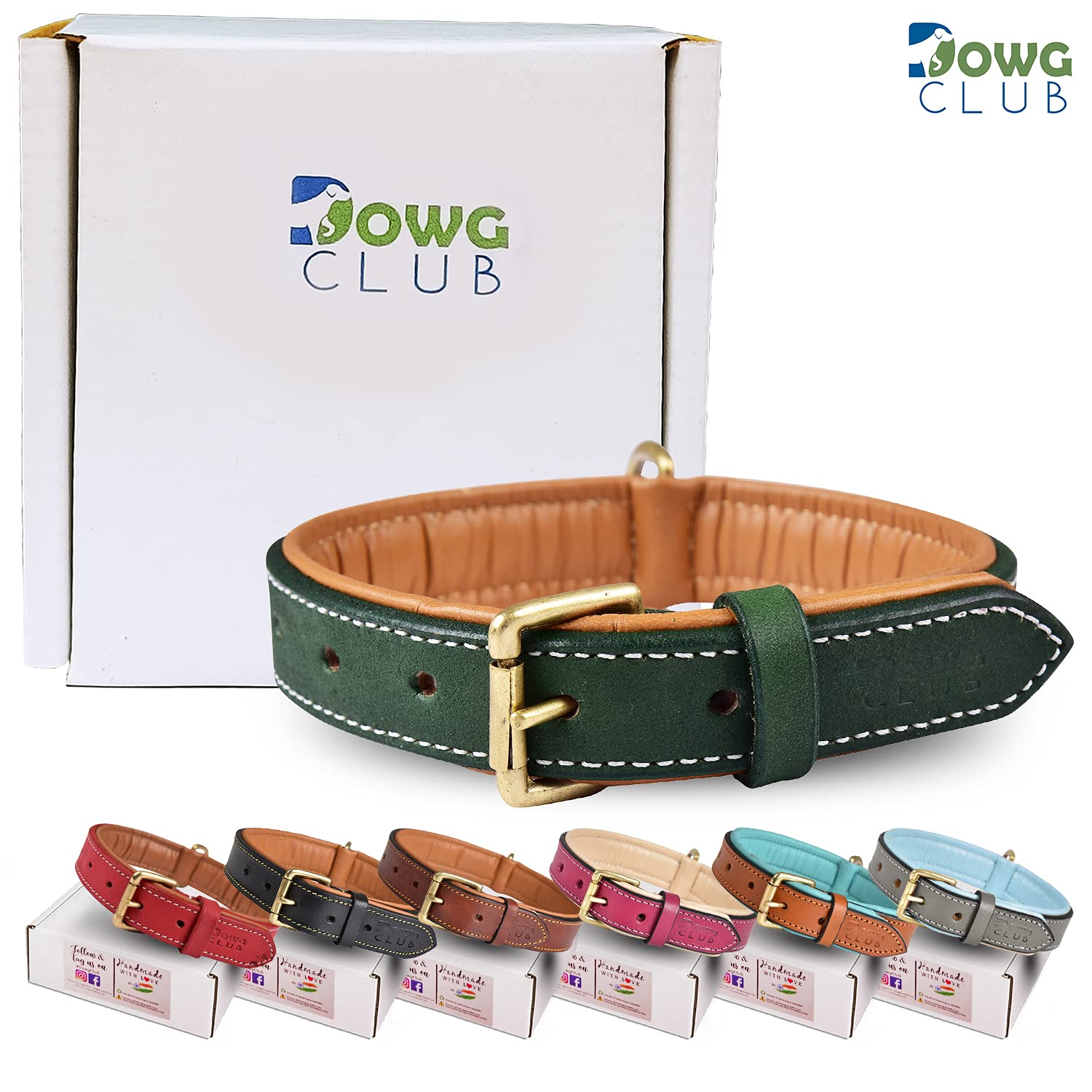 DowgClub handcrafted collar by artisans blends luxury with lasting build