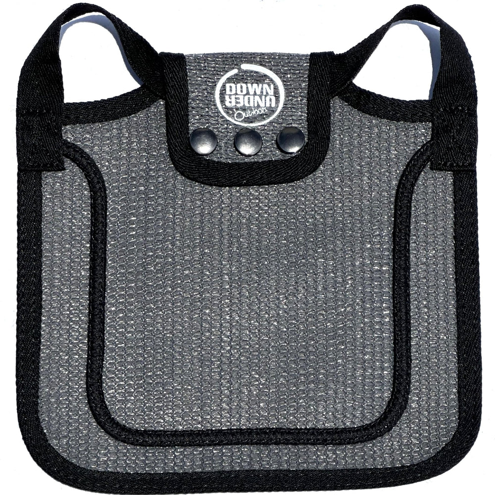 DOWN UNDER OUTDOORS chicken saddle adjustable-straps ensures a comfortable fit for medium and large hens