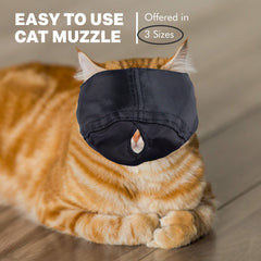 Downtown Pet Supply cat muzzle for grooming use during nail clipping and injections