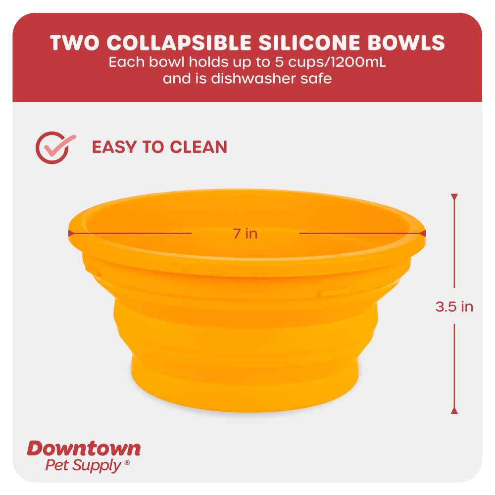 Downtown Pet Supply elevated feeder ergonomic design supports easy dining at home or away