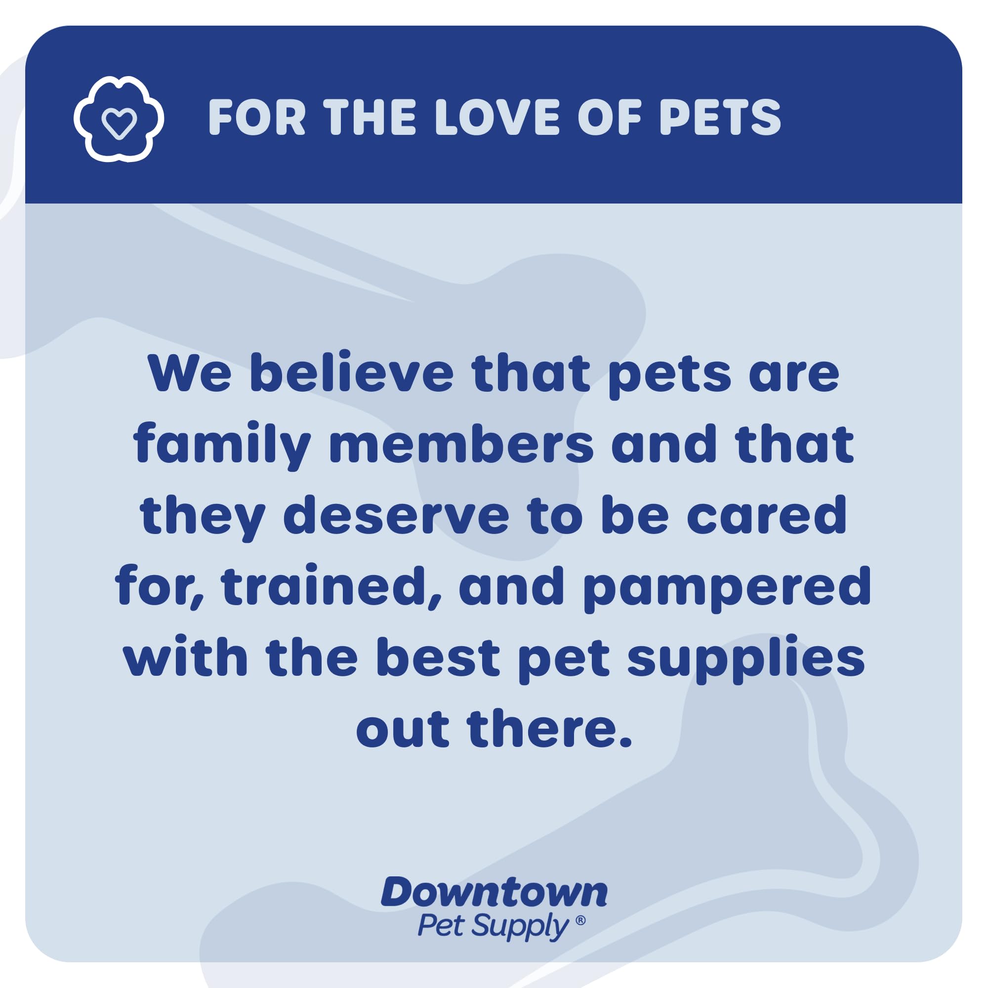 Downtown Pet Supply low-odor texture promotes cleaner indoor enjoyment.