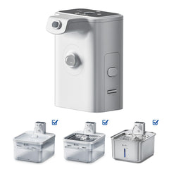 DownyPaws replacement battery compartment white for DPWFP6 with easy maintenance benefit
