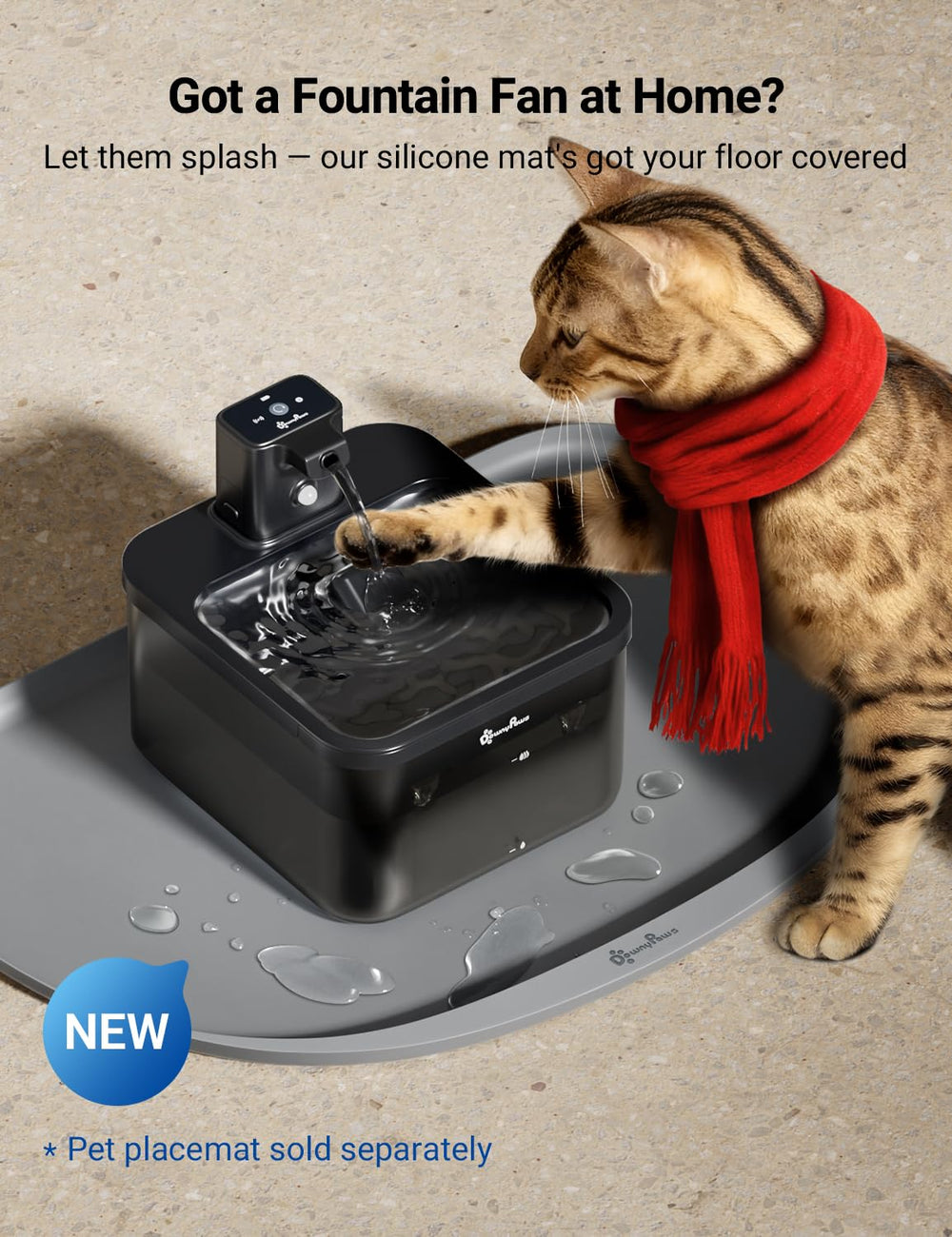 DownyPaws BPA free materials image reassures safe cleaning