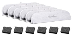 DownyPaws replacement-filter-pack for DPWFP6 delivers multi-layer filtration for cleaner drinking water