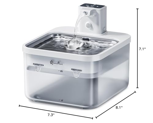 DownyPaws Fursink portable placement for hydration anywhere indoors or outdoors.