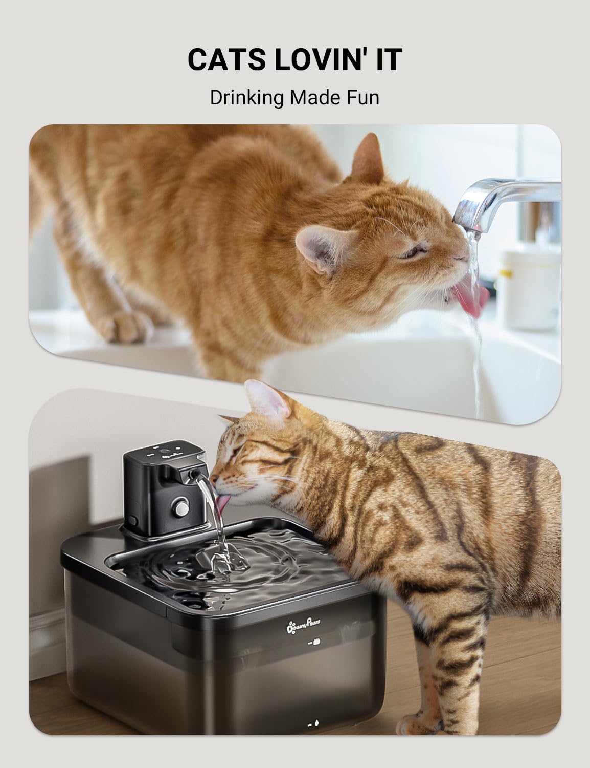 DownyPaws battery-detachable feature image communicates easy recharge and continued use during outages
