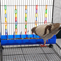 DQITJ 2-pack pigeon feeder packaging ready to use and store