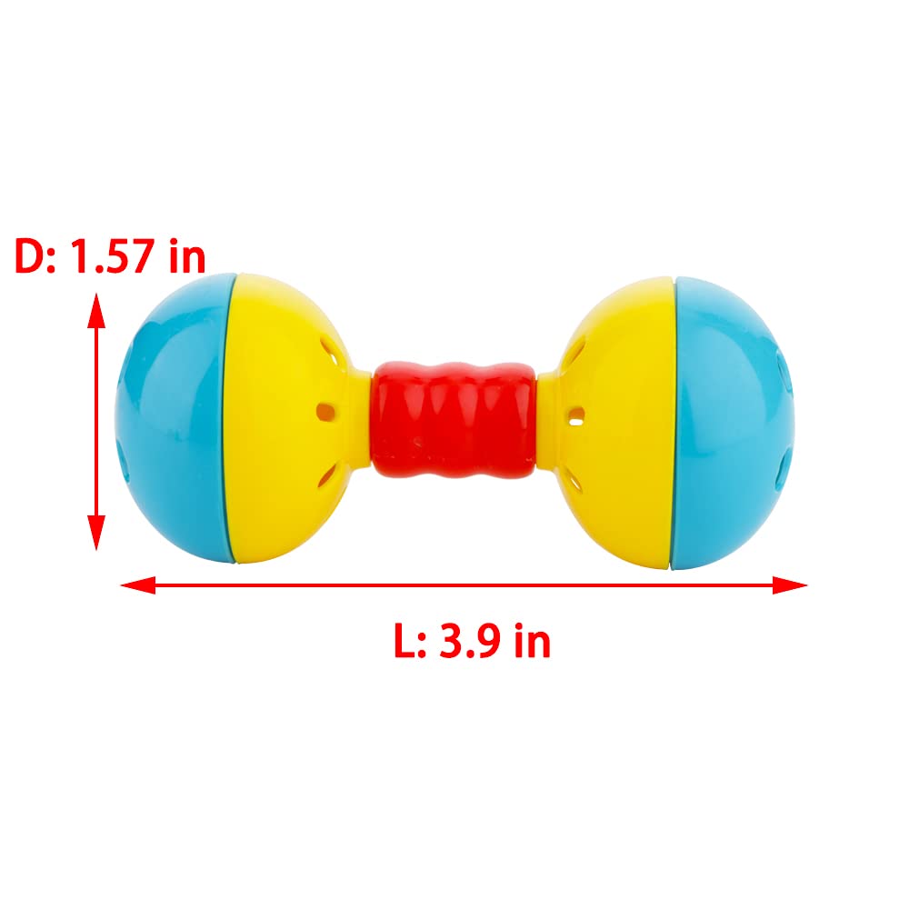 DQITJ bird foot toy bell sound adds auditory interest during play
