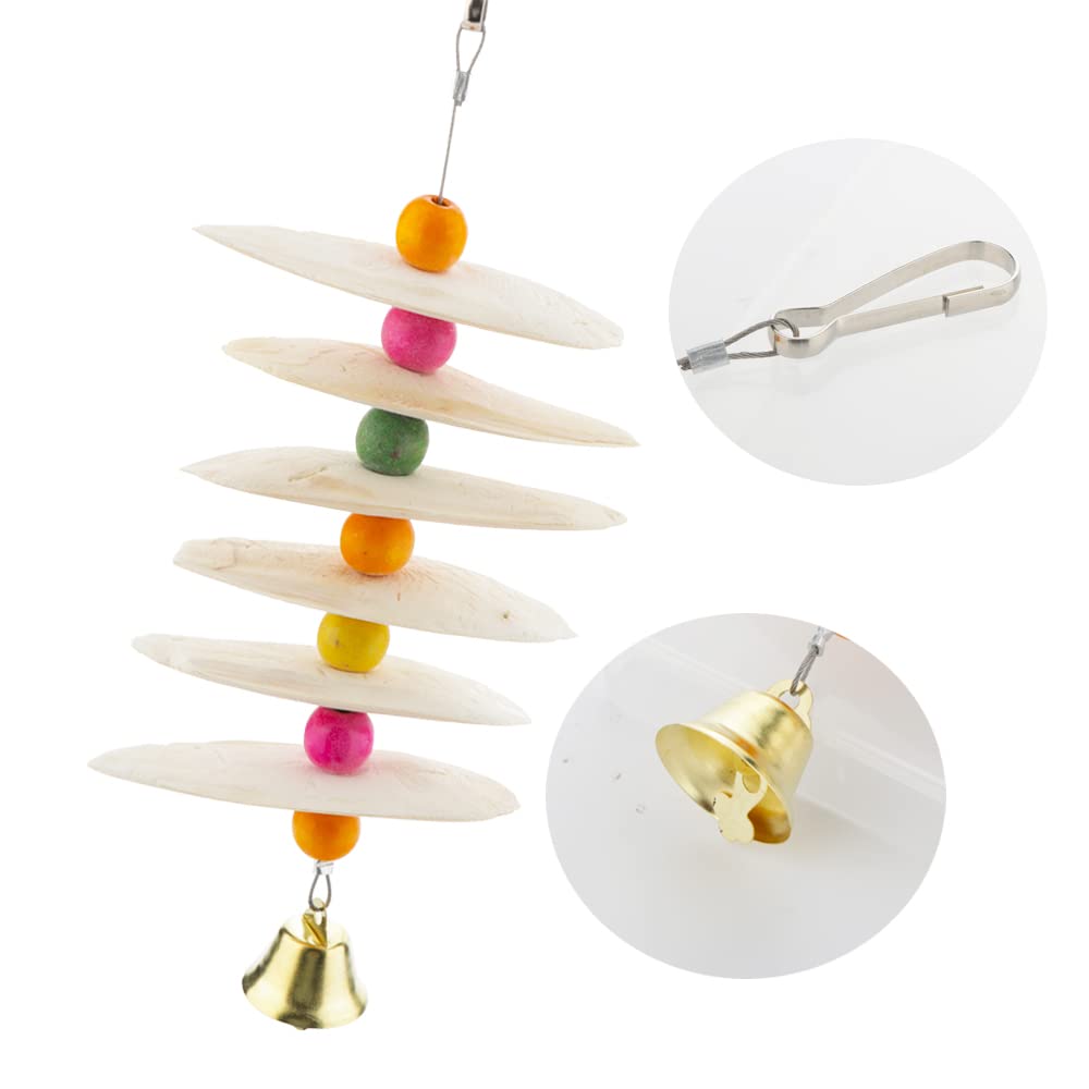 DQITJ Bird Gift Pack for Parrots and Conures—great for cage-time play.