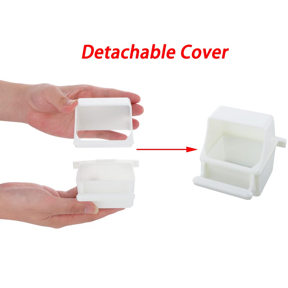 DQITJ bird slot feeder cage mount for hanging setup