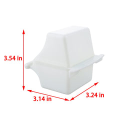 DQITJ bird slot feeder detachable cover reduces pecking waste