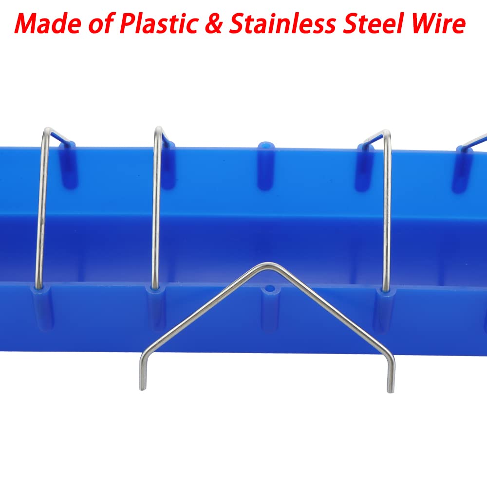 DQITJ capacity 750-gram feeder suitable for up to 15 birds per day