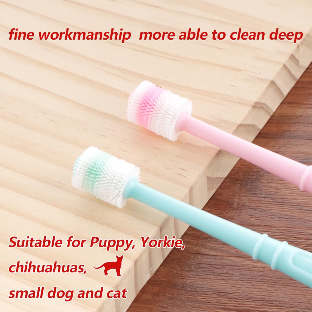 DQITJ suitable for puppy yorkie chihuahua small pets brushing routine