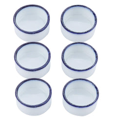 DQITJ spider micro water bowl 6pc ceramic dish for tiny pets keeps drinking steady