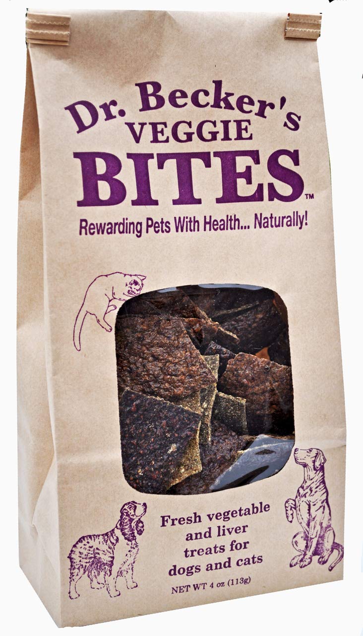 Dr. Becker's Bites variety-pack front displaying four flavors for choice