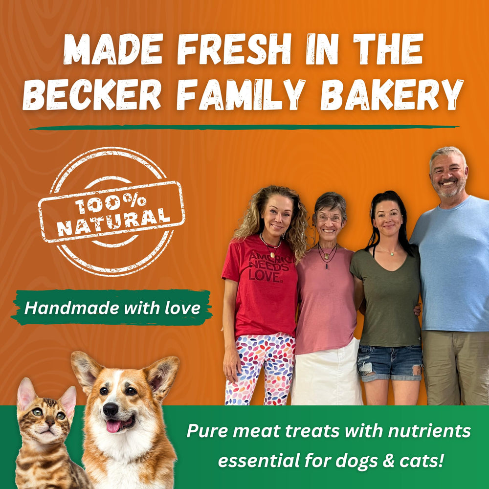 Dr. Becker's Original Beef Bites weight-management chip-like treat image.