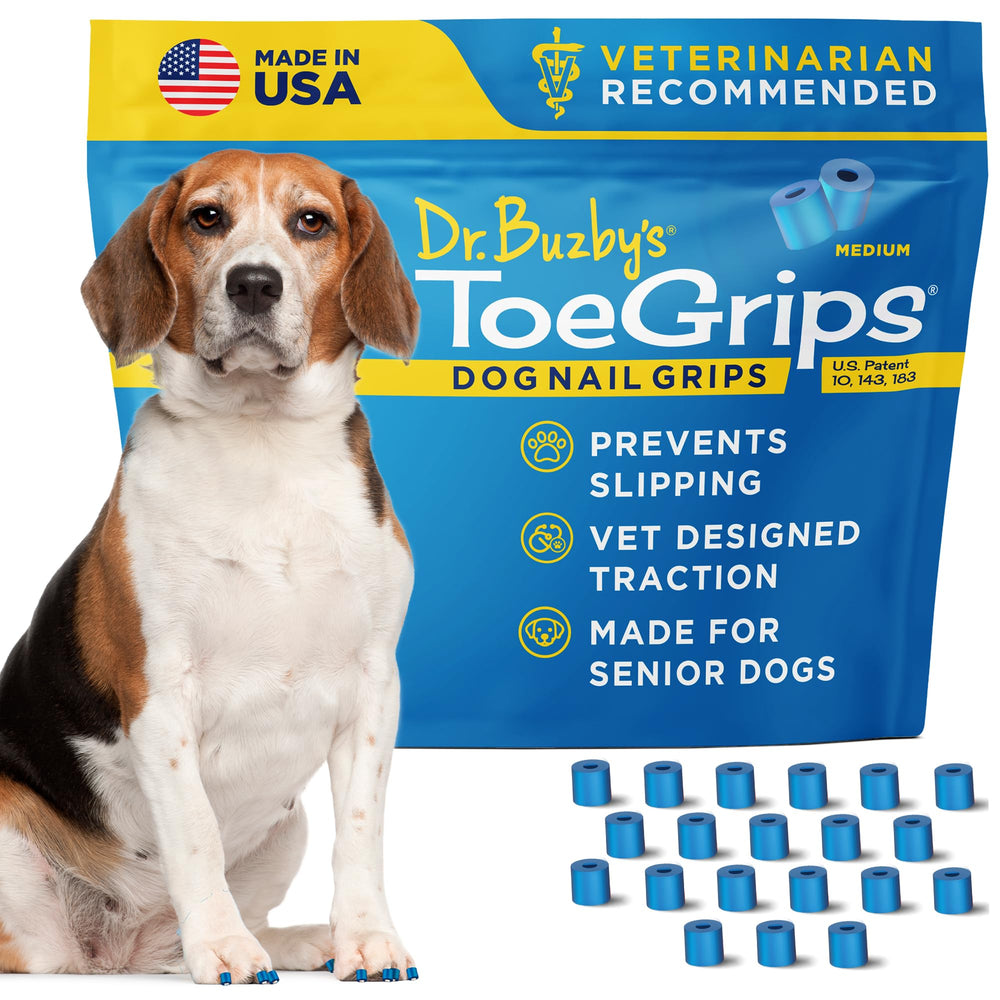Pack of 20 ToeGrips from Dr Buzby's ready for use.