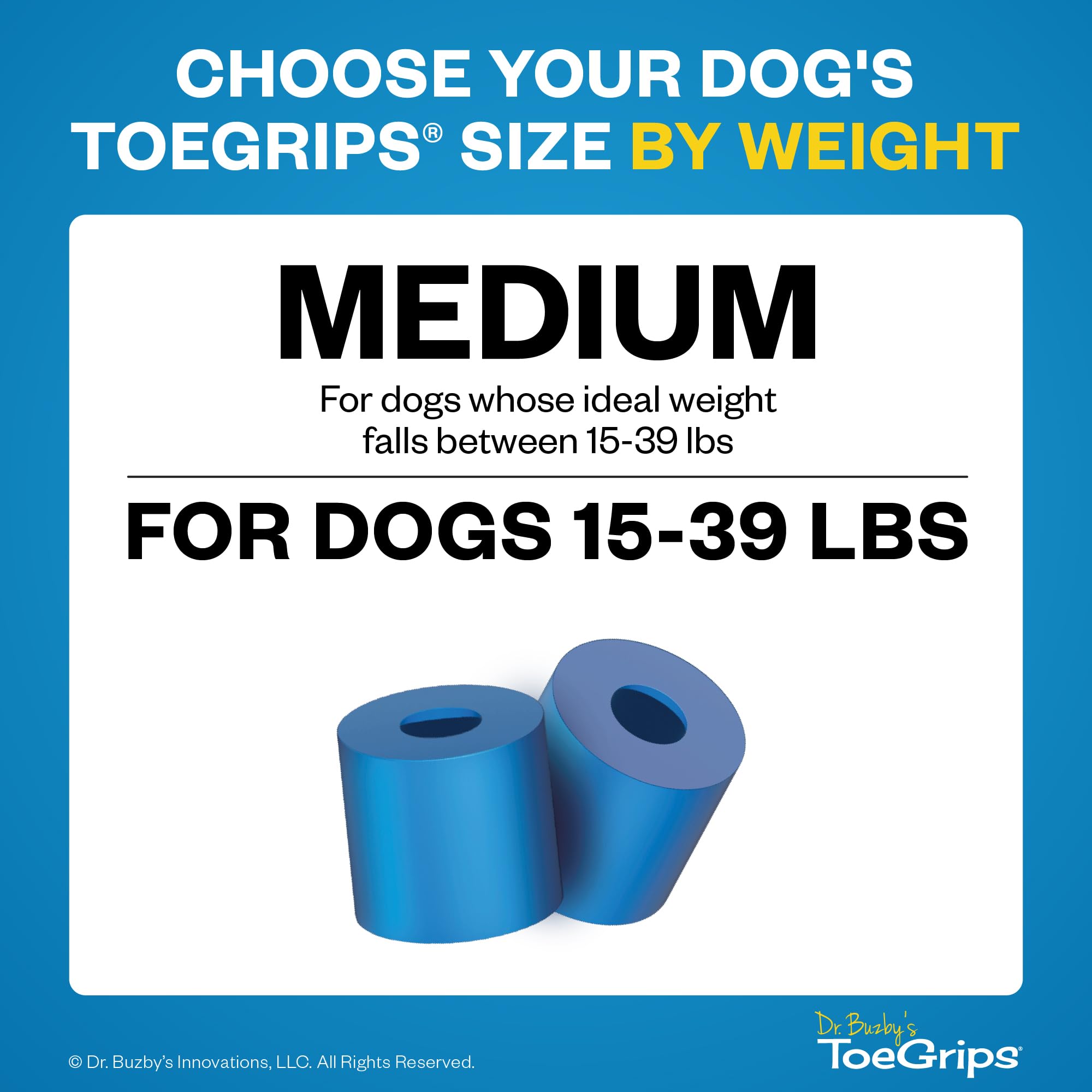 Dog walks confidently on wood floor with ToeGrips providing stability.