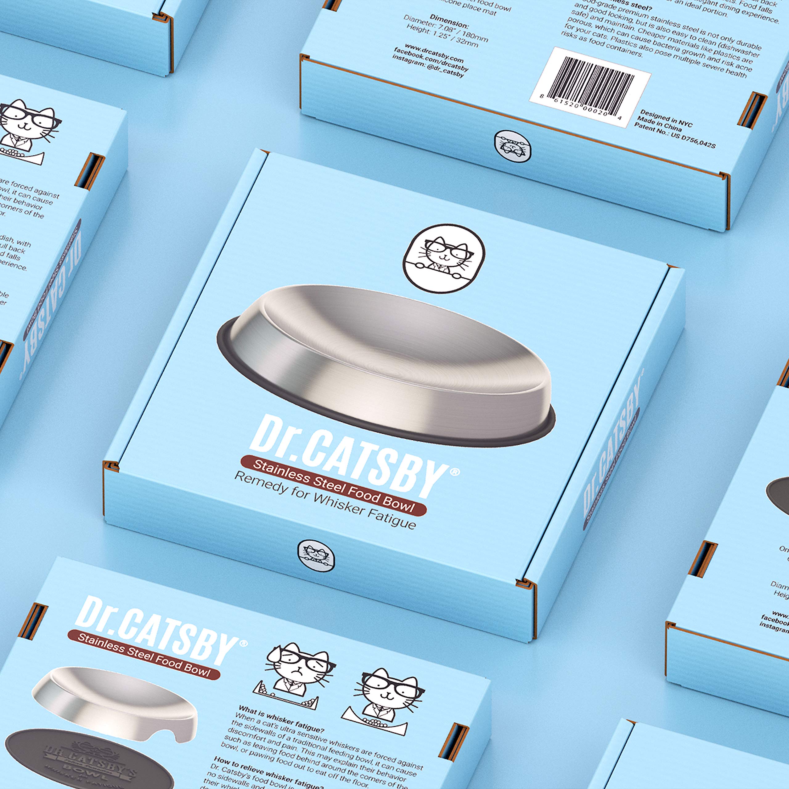Dr. Catsby hygienic design resists odors and cleans easily.