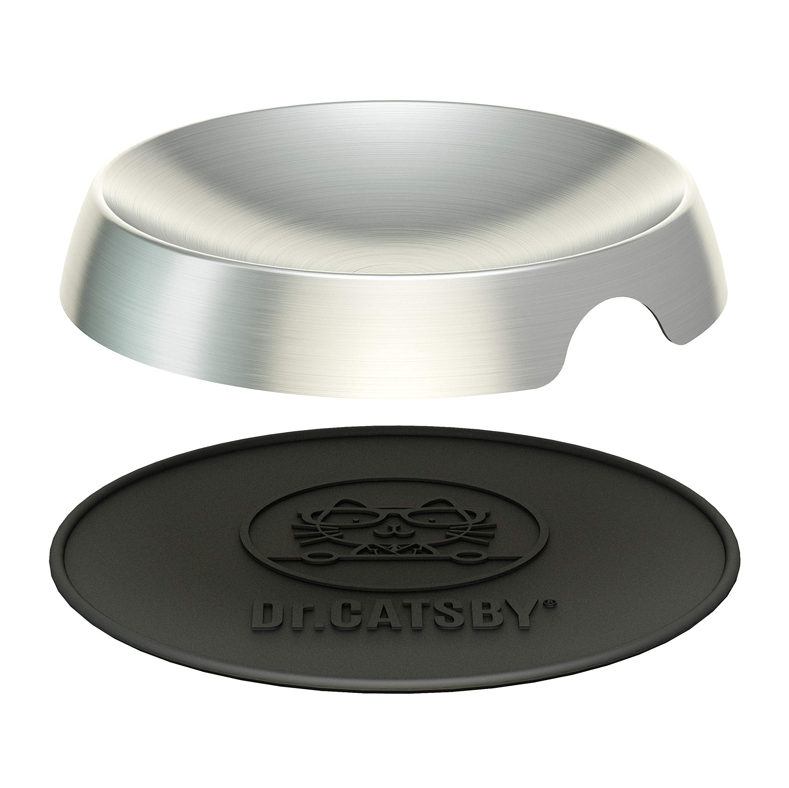 Dr. Catsby non-toxic materials promote safer-feeding for pets.