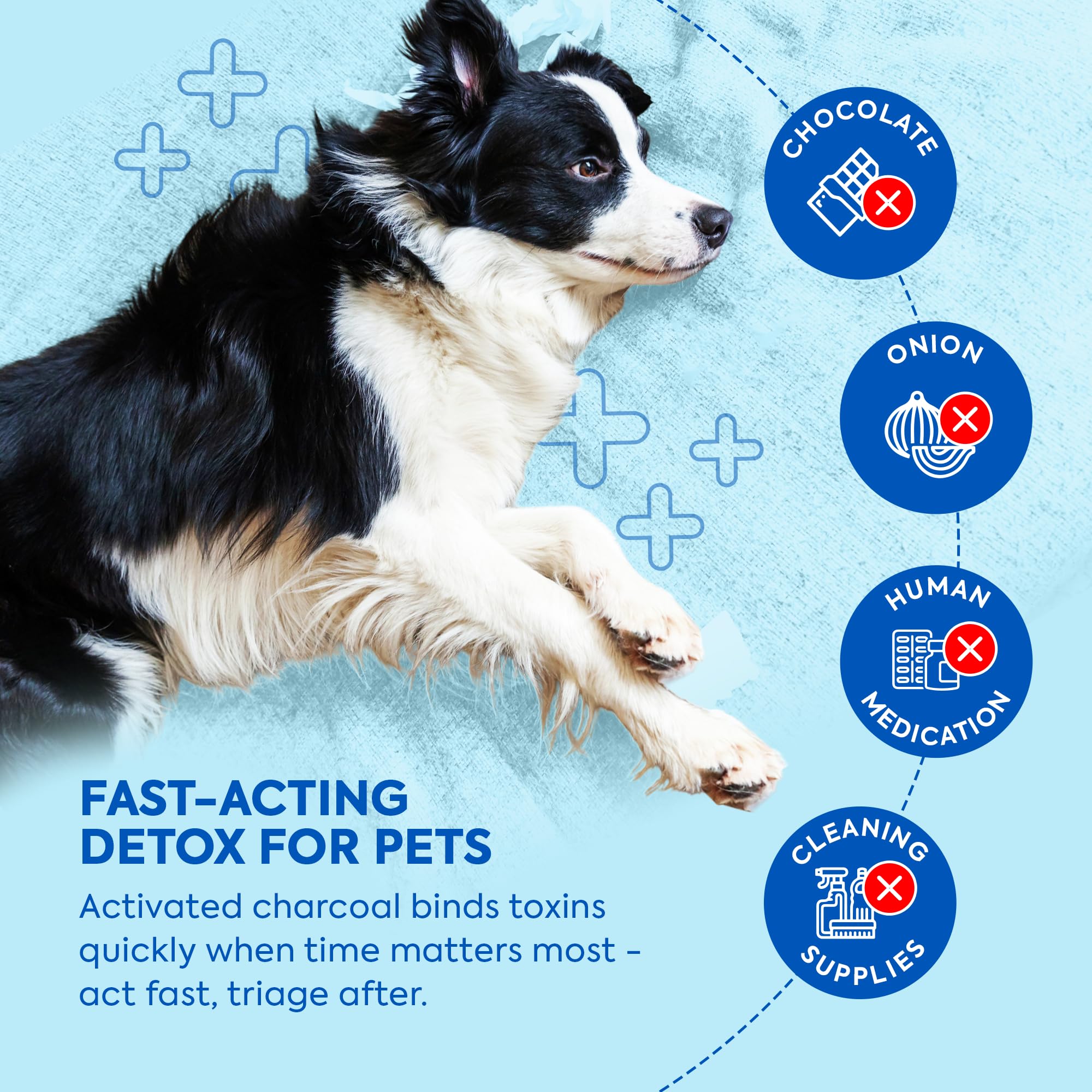 Dr. Cuddles ReadyRESCUE single-use vial demonstrates easy emergency detox