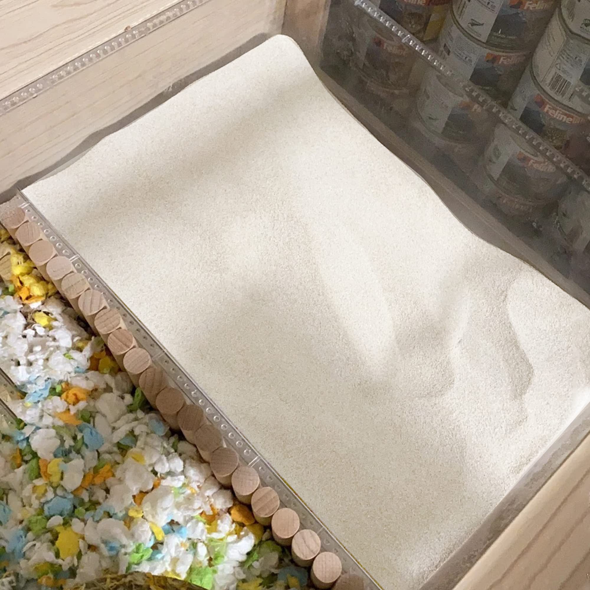 DR.DUDU 6.6 lb capacity sand bath supports long-term use