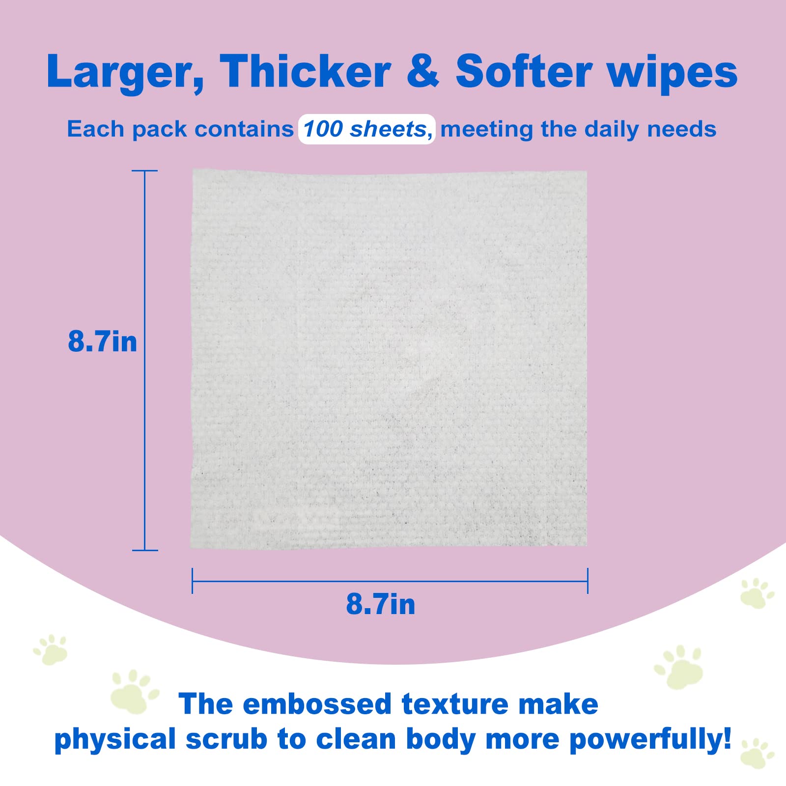 DR.EASY Odor Remover Pet Wipes self-seal open bag demonstrates easy grab-and-go cleaning