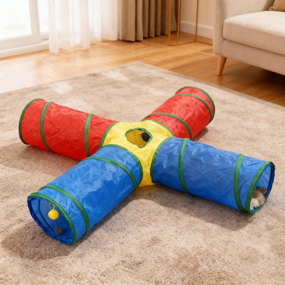 Dr. Fluffyyes Mice Pair adds interactive chase fun for active cats.