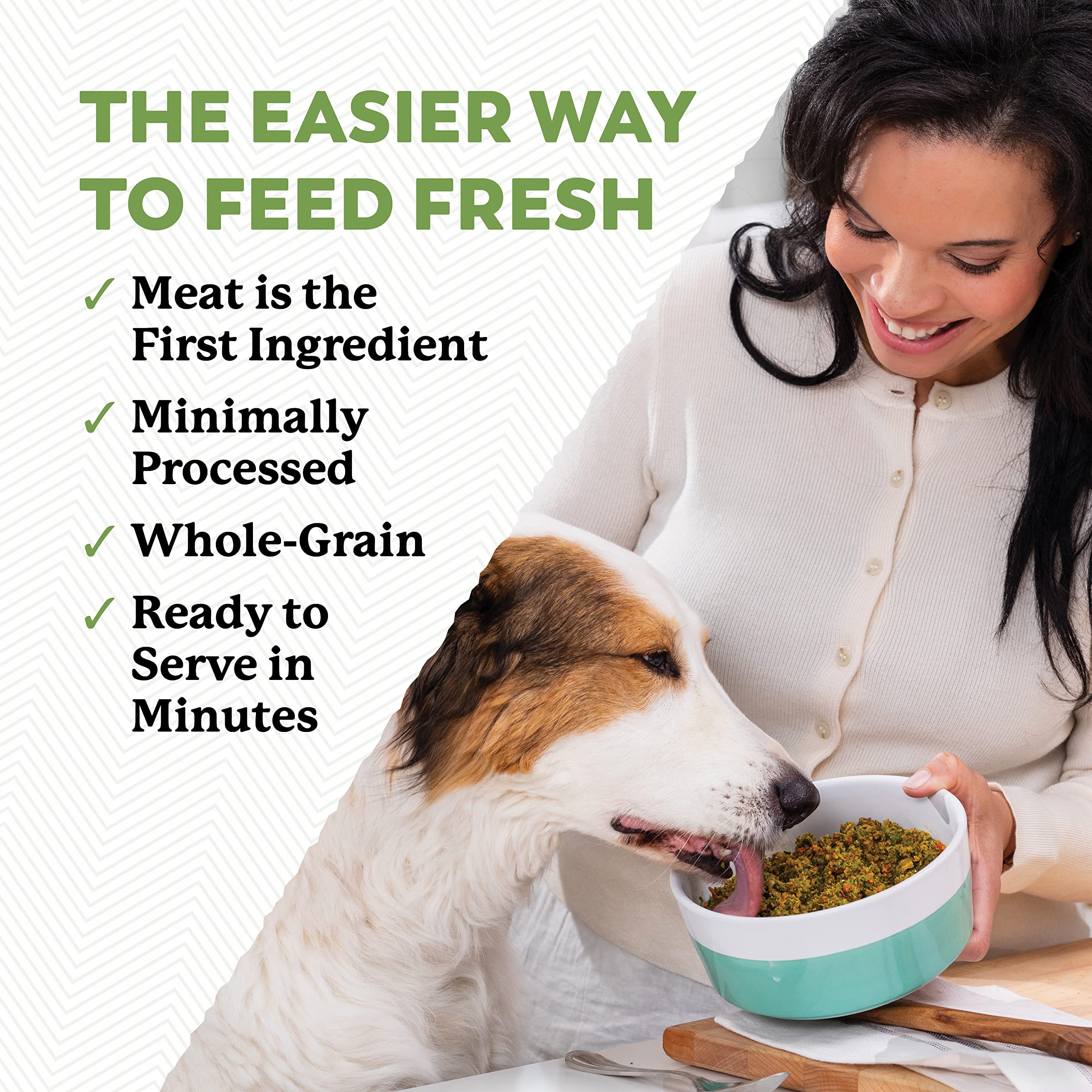 Dr. Harvey's Beef and Garden Veggies ready meal in bowl.