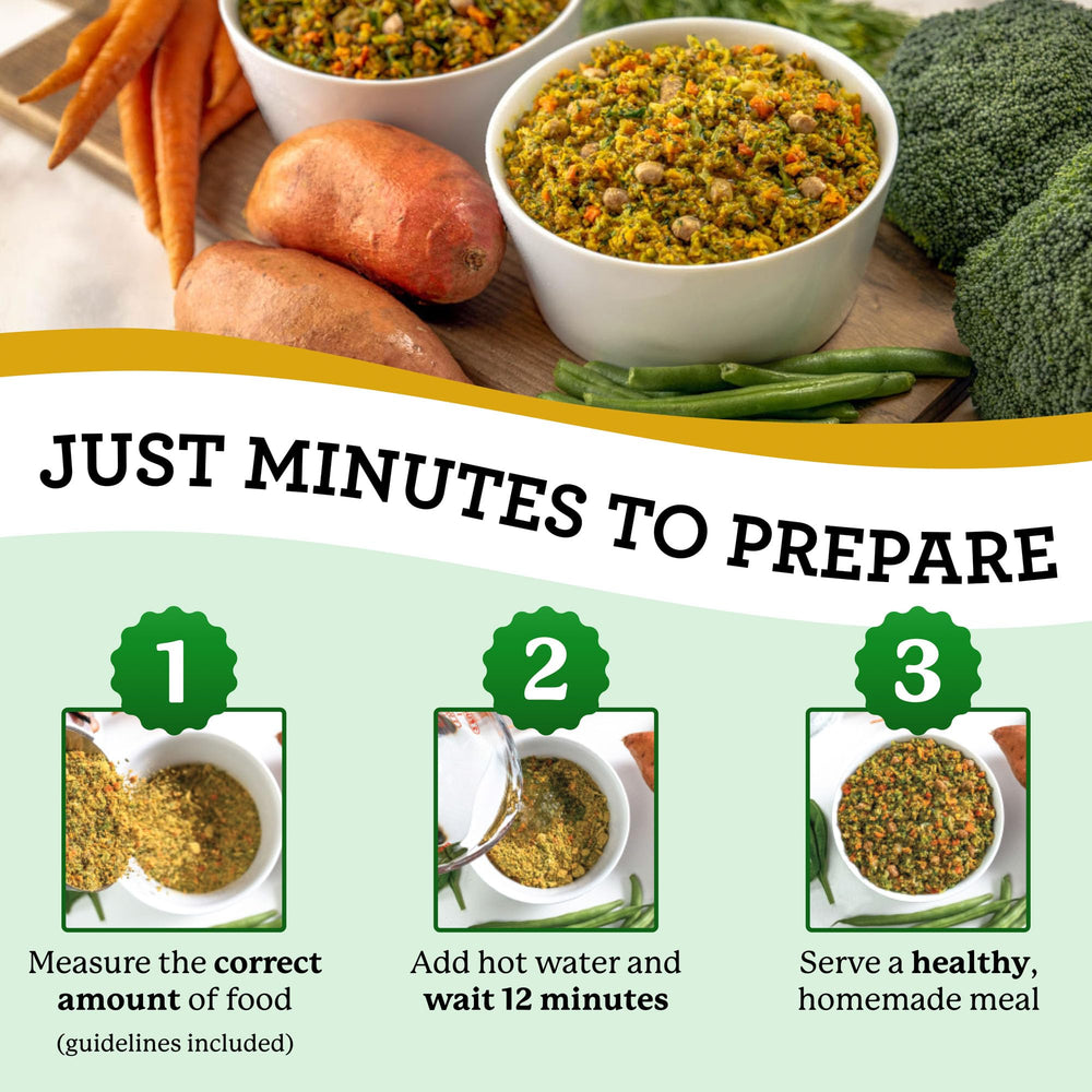 Dehydrated superfoods mix showcases minimal processing and natural nourishment from Dr. Harvey's.