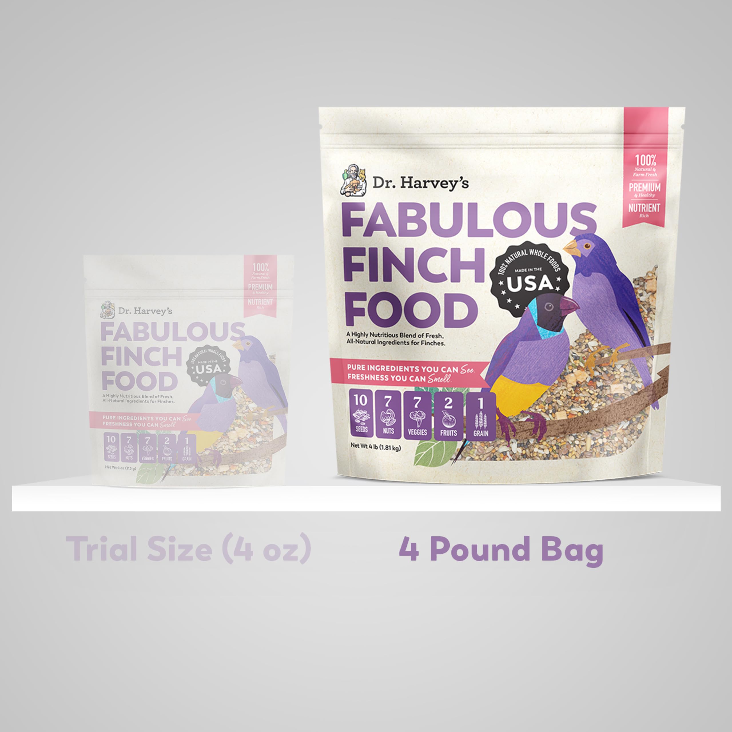 Backyard feeding with Dr. Harvey’s Fabulous Finch Food supports reliable bird visits.