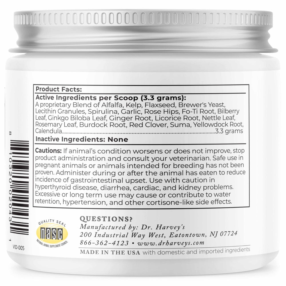 Herbal leaves and roots showcasing the natural ingredients in Golden Years.
