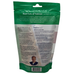 Dr. Marty Joey's Favorite Salmon Dog Treat 4 oz close-up—crisp texture ideal for rewarding good behavior.