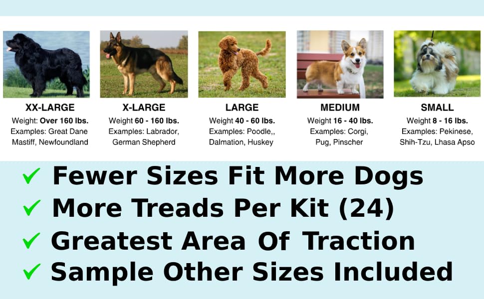 Dr McHenry's Dog Toe Treads support senior dogs mobility during daily walks.