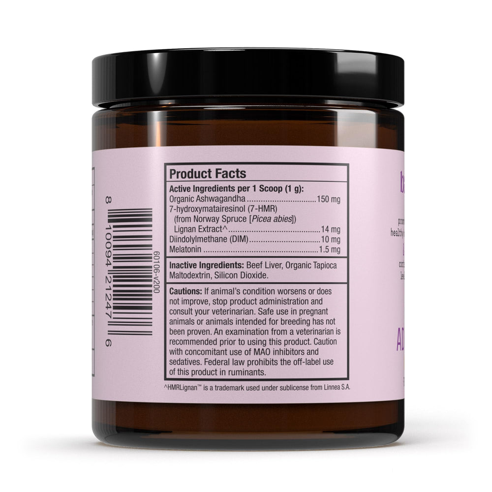 Dr. Mercola Bark & Whiskers Adrenal Support scoop for easy daily dosing