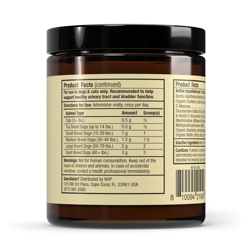 Dr. Mercola Bark & Whiskers ingredients spotlight cranberry and D-mannose for urinary support