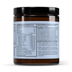 Dr. Mercola Bark & Whiskers bottle label showcases probiotic-enzyme formula for balanced gut health.