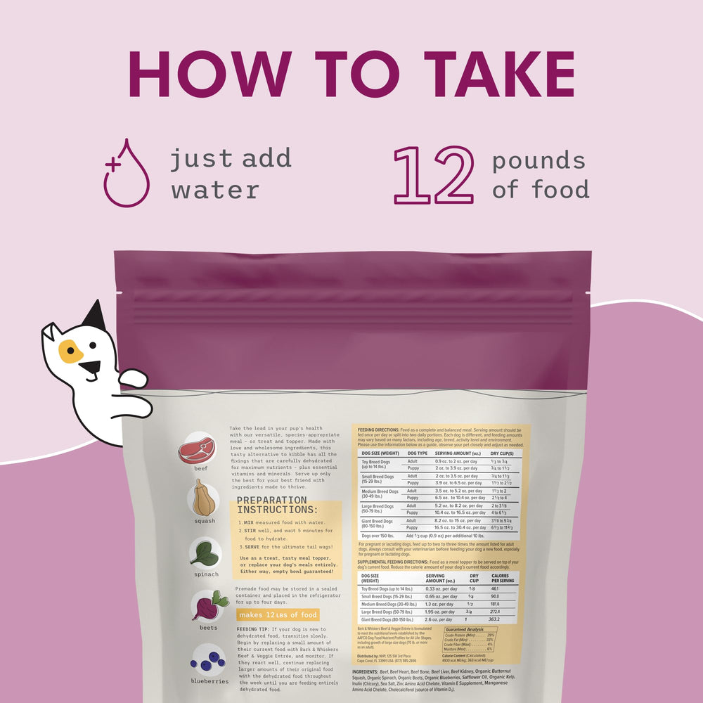 Dr. Mercola Bark & Whiskers travel-friendly packaging for trips