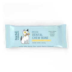 Dr Mercola dental chew bones packaging front highlighting gluten-free and GMO-free