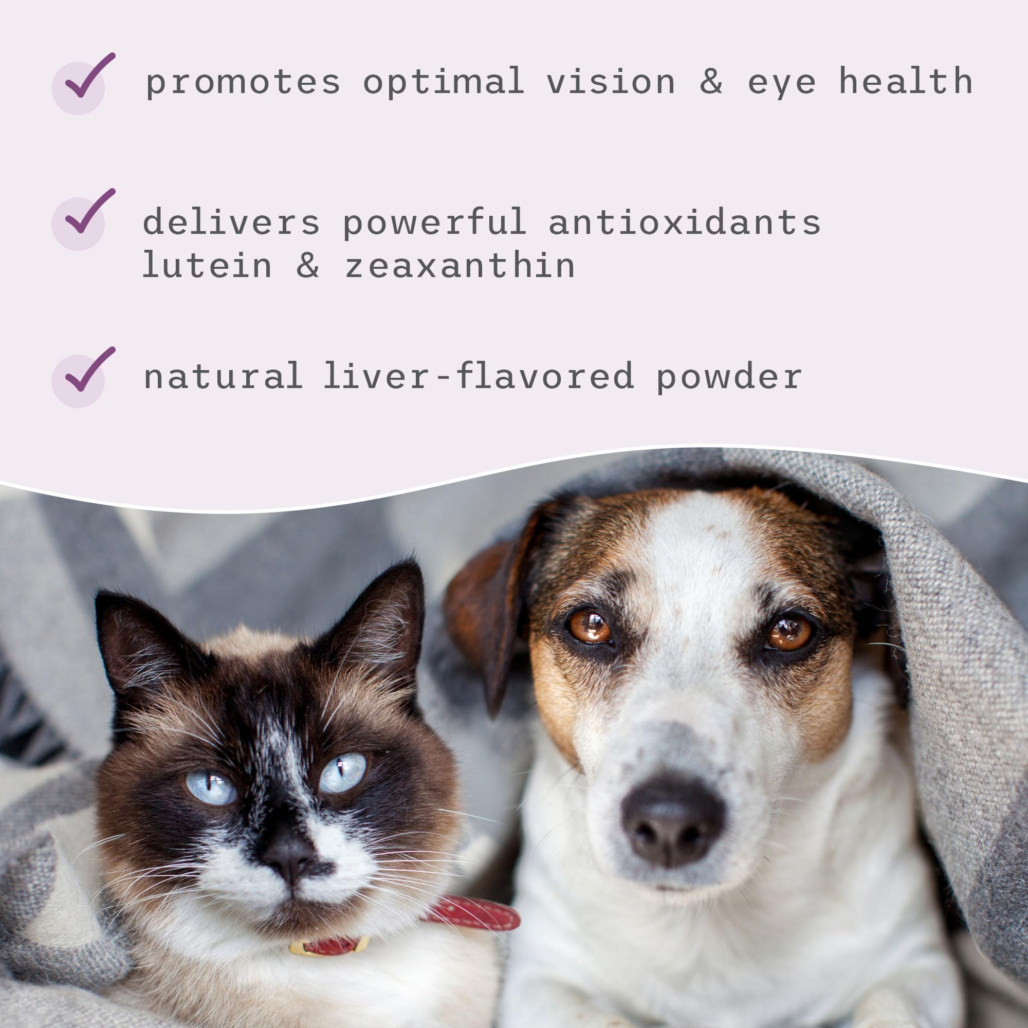 Dr. Mercola Eye Support image highlights vitamins C & E as antioxidants for everyday environmental stress.