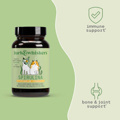 Organic spirulina and microalgae indicate premium nutrition from SpiruGreen.