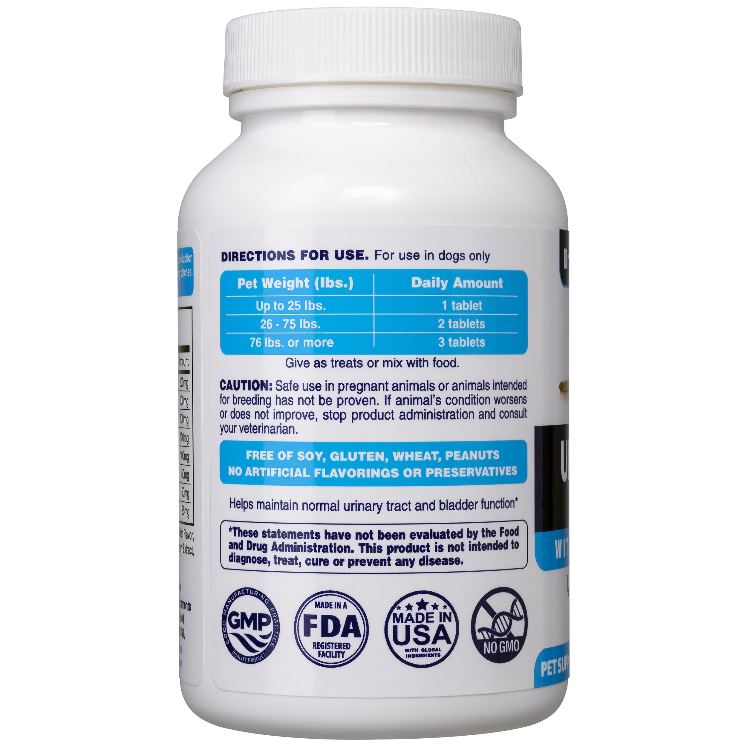 Dr Oscar 7 active ingredients graphic illustrating cranberry, d-mannose, hibiscus synergy