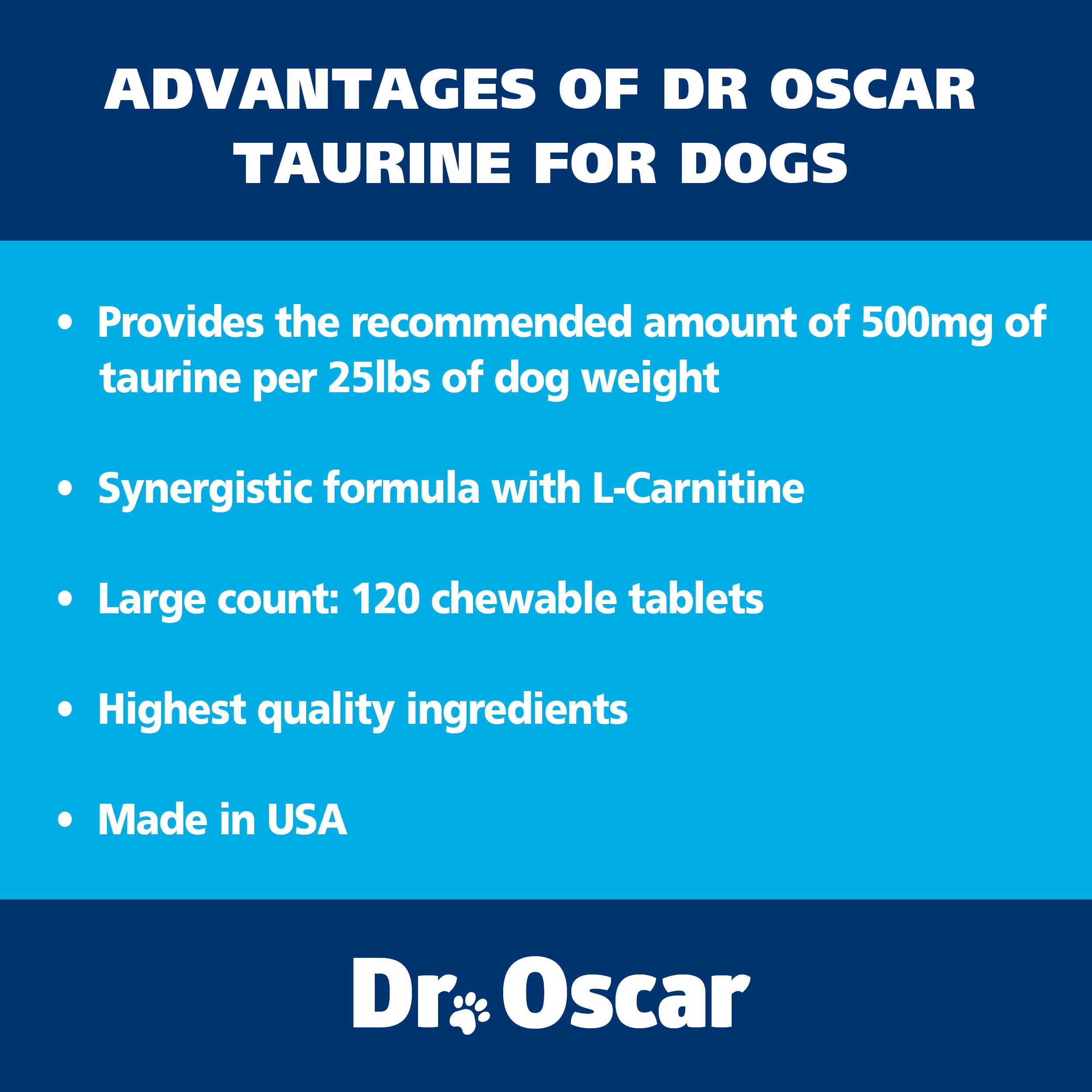 Non-GMO label on Dr. Oscar Taurine bottle assures pure ingredients.